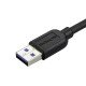 StarTech.com Câble Micro USB 3.0 slim - USB-A vers Micro-B à angle droit de 1 m - M/M