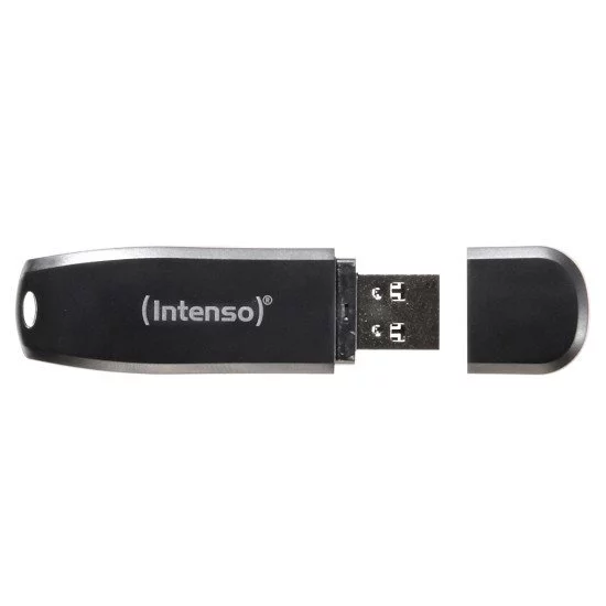 Intenso Speed Line clé USB 32 Go USB Type-A 3.2 Gen 1 (3.1 Gen 1) Noir Intenso Speed Line clé USB 32 Go USB Type-A 3.2 Gen 1 (3.1 Gen 1) Noir