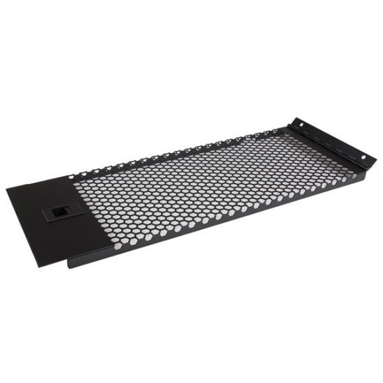 StarTech.com Panneau vierge ventilé 4U avec charnière pour rack de serveur - Panneau de remplissage pour armoire