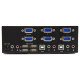 StarTech.com Switch KVM USB double VGA à 2 ports avec hub USB 2.0 à 2 ports