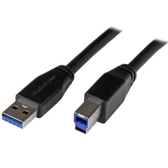 StarTech.com Câble USB 3.0 actif USB-A vers USB-B de 10 m - M/M