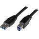 StarTech.com Câble USB 3.0 actif USB-A vers USB-B de 5 m - M/M StarTech.com Câble USB 3.0 actif USB-A vers USB-B de 5 m - M/M