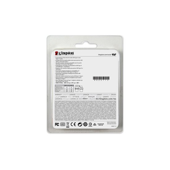 Kingston DataTraveler microDuo 3C USB 3.1 32 Go Kingston DataTraveler microDuo 3C USB 3.1 32 Go