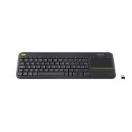 Logitech K400 Plus clavier RF sans fil AZERTY Français Noir
