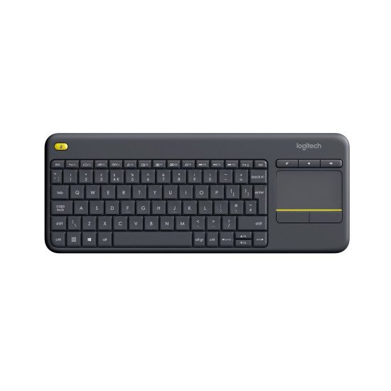 Logitech K400 Plus clavier RF sans fil AZERTY Français Noir