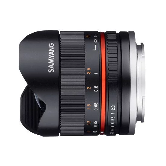 Samyang 8mm F2.8 UMC Fish-eye II SLR Noir Samyang 8mm F2.8 UMC Fish-eye II SLR Noir