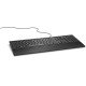 DELL KB216 clavier USB QWERTY Anglais Noir