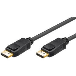 Goobay DisplayPort 1.2 2m M/M Noir Goobay DisplayPort 1.2 2m M/M Noir