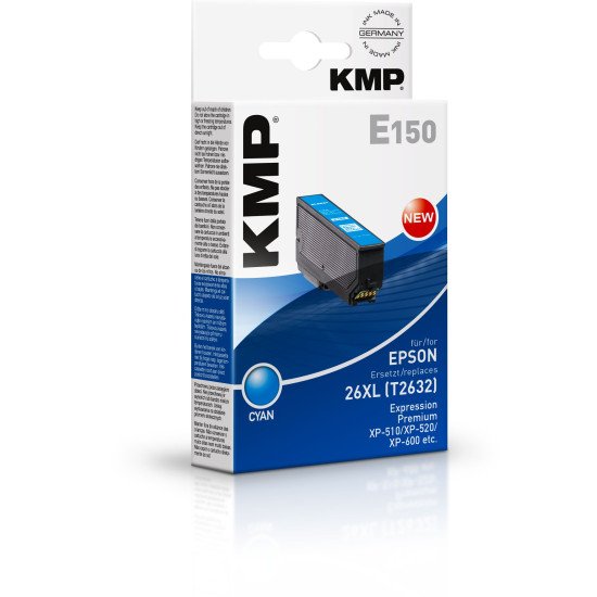 KMP E150 cartouche d'encre 1 pièce(s) Rendement élevé (XL) Cyan