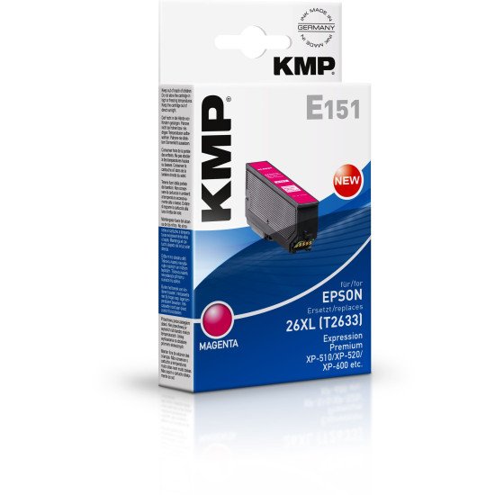 KMP E151 cartouche d'encre 1 pièce(s) Rendement élevé (XL) Magenta