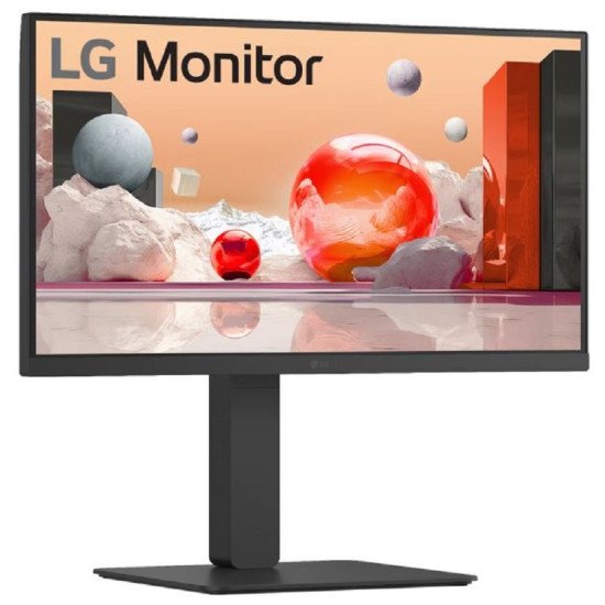LG 24BA750-B écran PC 60,5 cm (23.8") 1920 x 1080 pixels Full HD LCD Dessus de table Noir