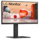 LG 24BA750-B écran PC 60,5 cm (23.8") 1920 x 1080 pixels Full HD LCD Dessus de table Noir