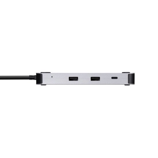 Targus DOCK429GL station d'accueil Avec fil USB4 Argent