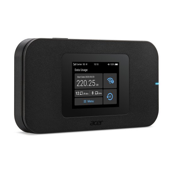 Acer Connect Enduro M4D routeur sans fil Bi-bande (2,4 GHz / 5 GHz) 5G Noir