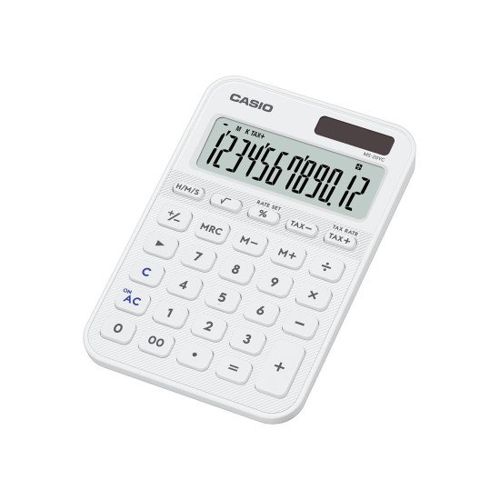 Casio MS-20YC calculatrice Bureau Calculatrice basique Blanc