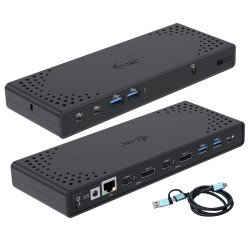 i-tec USB 3.0 / USB-C / Thunderbolt 3 Dual Display Docking Station Gen2 + Power Delivery 100W i-tec USB 3.0 / USB-C / Thunderbolt 3 Dual Display Docking Station Gen2 + Power Delivery 100W