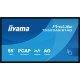 iiyama T5529AS-B1AG Écran d'affichage dynamique Écran plat interactif 138,7 cm (54.6") LED Wifi 500 cd/m² 4K Ultra HD Noir Écran tactile Intégré dans le processeur Android 24/7 iiyama T5529AS-B1AG Écran d'affichage dynamique Écran plat interactif 138,7 cm (54.6") LED Wifi 500 cd/m² 4K Ultra HD Noir Écran tactile Intégré dans le processeur Android 24/7