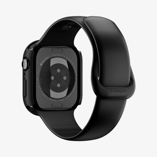 Spigen Thin Fit 360 Étui Noir Polycarbonate (PC)