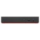 Lenovo 40AY0135UK station d'accueil Avec fil USB 3.2 Gen 1 (3.1 Gen 1) Type-C Noir