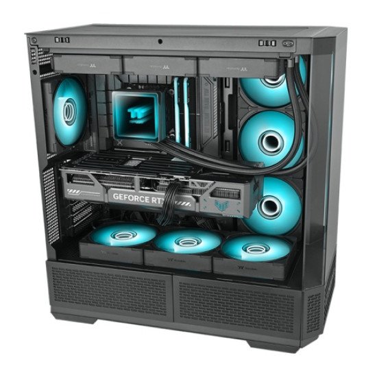 Thermaltake CT120 EX INFINITY Boitier PC Ventilateur 12 cm Noir 3 pièce(s)