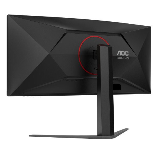 AOC G4 CU34G4 écran PC 86,4 cm (34") 3440 x 1440 pixels Wide Quad HD LED Noir, Rouge