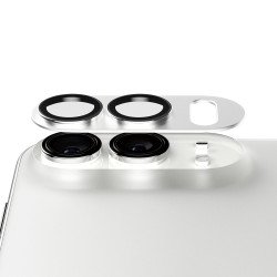 PanzerGlass ® Fender Camera Lens Protector Silver iPhone Duo Protection d'écran transparent Apple 1 pièce(s)