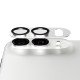 PanzerGlass ® Fender Camera Lens Protector Silver iPhone Duo Protection d'écran transparent Apple 1 pièce(s)