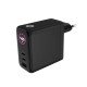 Mobile Origin MO-140WDCH-PW21 chargeur d'appareils mobiles Universel Noir Secteur Charge rapide Intérieure