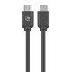 Manhattan Câble HDMI 4K@60 Hz avec Ethernet, 10 m, adapté à TOUT les usages 4K et 1080p/HD - lors de la mise à niveau ou préparez-la pour le moment où vous en aurez besoin, mâle à mâle, noir, Ultra HD 4K x 2K, garantie à vie