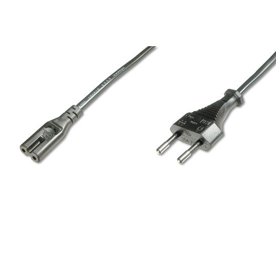 ASSMANN Electronic AK-440114-012-S câble électrique Noir 1,2 m CEE7/16 Coupleur C7