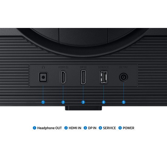 Samsung G60F écran PC 68,6 cm (27") 2560 x 1440 pixels Quad HD LCD Noir