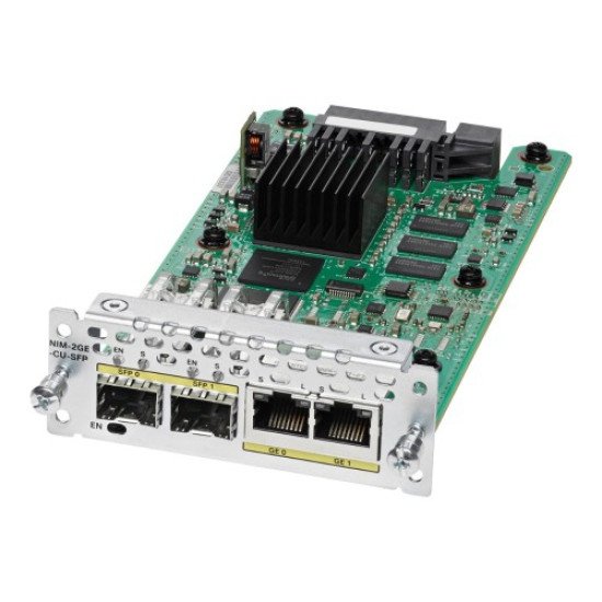 Cisco NIM-2GE-CU-SFP= Switch Gigabit Ethernet