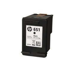 HP 651 Black Original Ink Advantage Cartridge Noir HP 651 Black Original Ink Advantage Cartridge Noir