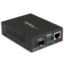 StarTech.com Convertisseur de média Gigabit Ethernet fibre optique avec slot SFP ouvert StarTech.com Convertisseur de média Gigabit Ethernet fibre optique avec slot SFP ouvert