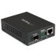 StarTech.com Convertisseur de média Gigabit Ethernet fibre optique avec slot SFP ouvert