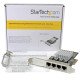 StarTech.com Carte réseau PCI Express à 4 ports Gigabit Ethernet avec chipset Intel I350