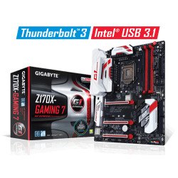 Gigabyte GA-Z170X-Gaming 7-EU Intel® Z170 LGA 1151 (Emplacement H4) ATX Gigabyte GA-Z170X-Gaming 7-EU Intel® Z170 LGA 1151 (Emplacement H4) ATX