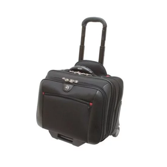 Sacoche à Roulettes Kensington Contour Roller 17 Pour Ordinateur Portable Jusqu'à 17 Pouces - 1680 Nylon Robuste - Noir