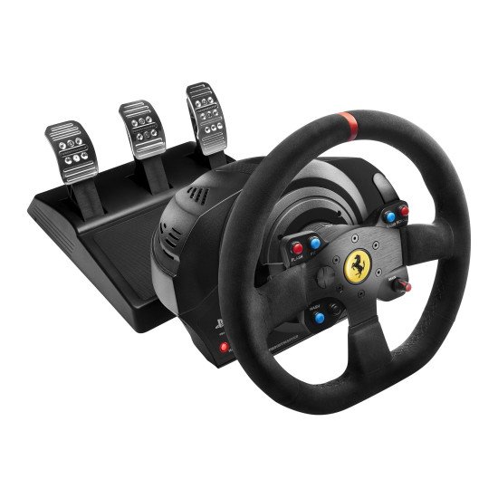 Thrustmaster T300 Ferrari Integral Racing Wheel Alcantara Edition Volant + pédales PC,PS4/PS3
