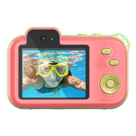 AgfaPhoto Compact ARKCW2RD appareil photo numérique Appareil-photo compact 12 MP CMOS Vert, Rouge