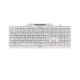 CHERRY KC 1000 SC clavier Bureau USB QWERTY Anglais américain Gris