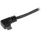 StarTech.com Câble USB A vers Micro B de 1 m avec connecteurs coudés à angle droit - M/M - Noir