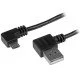 StarTech.com Câble USB A vers Micro B de 2 m avec connecteurs coudés à angle droit - M/M - Noir StarTech.com Câble USB A vers Micro B de 2 m avec connecteurs coudés à angle droit - M/M - Noir