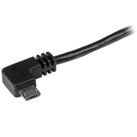 StarTech.com Câble USB A vers Micro B de 2 m avec connecteurs coudés à angle droit - M/M - Noir StarTech.com Câble USB A vers Micro B de 2 m avec connecteurs coudés à angle droit - M/M - Noir