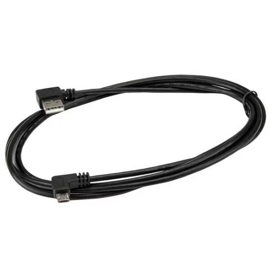 StarTech.com Câble USB A vers Micro B de 2 m avec connecteurs coudés à angle droit - M/M - Noir StarTech.com Câble USB A vers Micro B de 2 m avec connecteurs coudés à angle droit - M/M - Noir