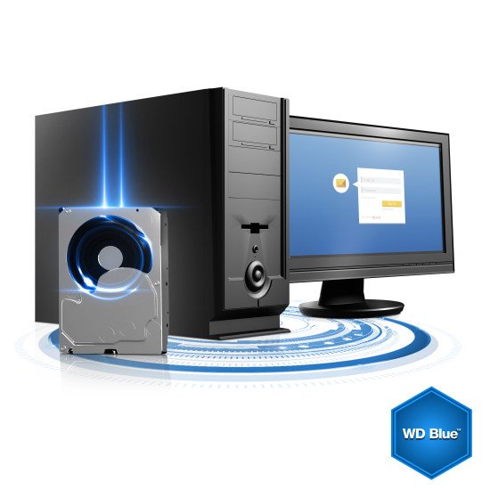 Western Digital WD5000AZLX Blue WD5000AZLX3.5" 500 Go Série ATA III