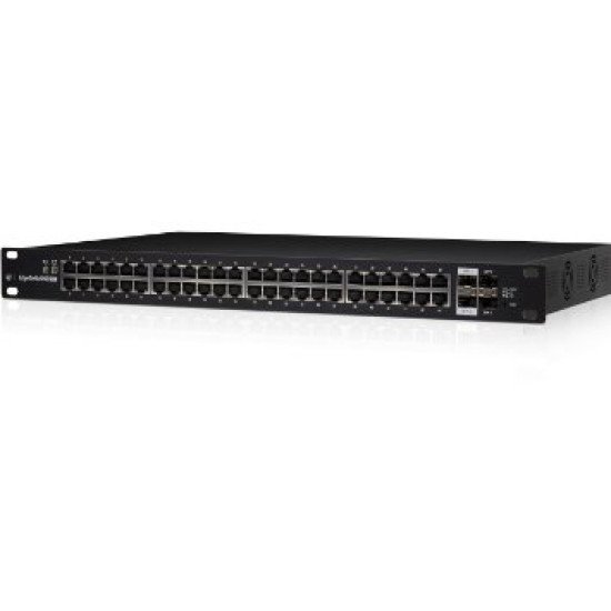 Ubiquiti Networks ES-48-LITE commutateur réseau Géré Gigabit Ethernet (10/100/1000) 1U Noir