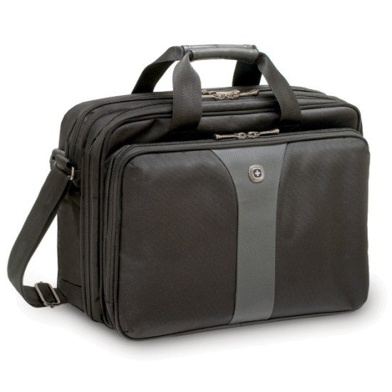 Wenger/SwissGear Legacy 16 sacoche d'ordinateurs portables 40,6 cm (16") Malette Noir, Gris