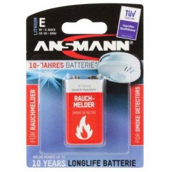 Ansmann 9V Lithium Batterie à usage unique Ansmann 9V Lithium Batterie à usage unique