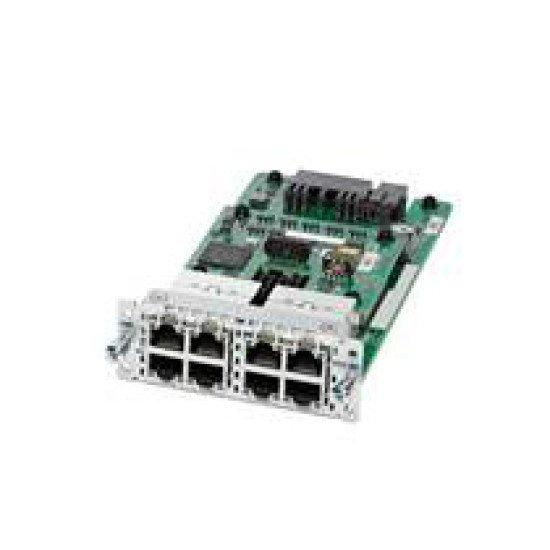 Cisco NIM-ES2-8-P= module de commutation réseau Gigabit Ethernet